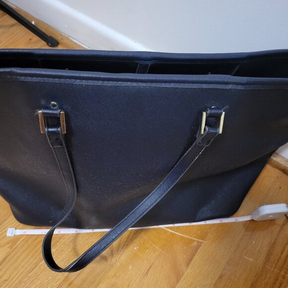 Large Navy Laptop Tote Bag Indigo for School/Work - Picture 2 of 5